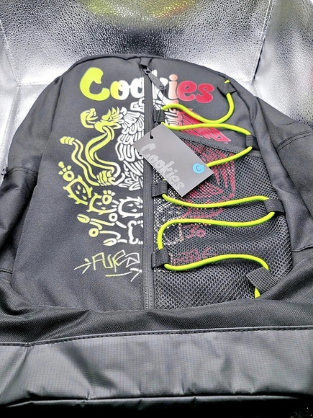 Cookies The Bungee Backpack Black & Green